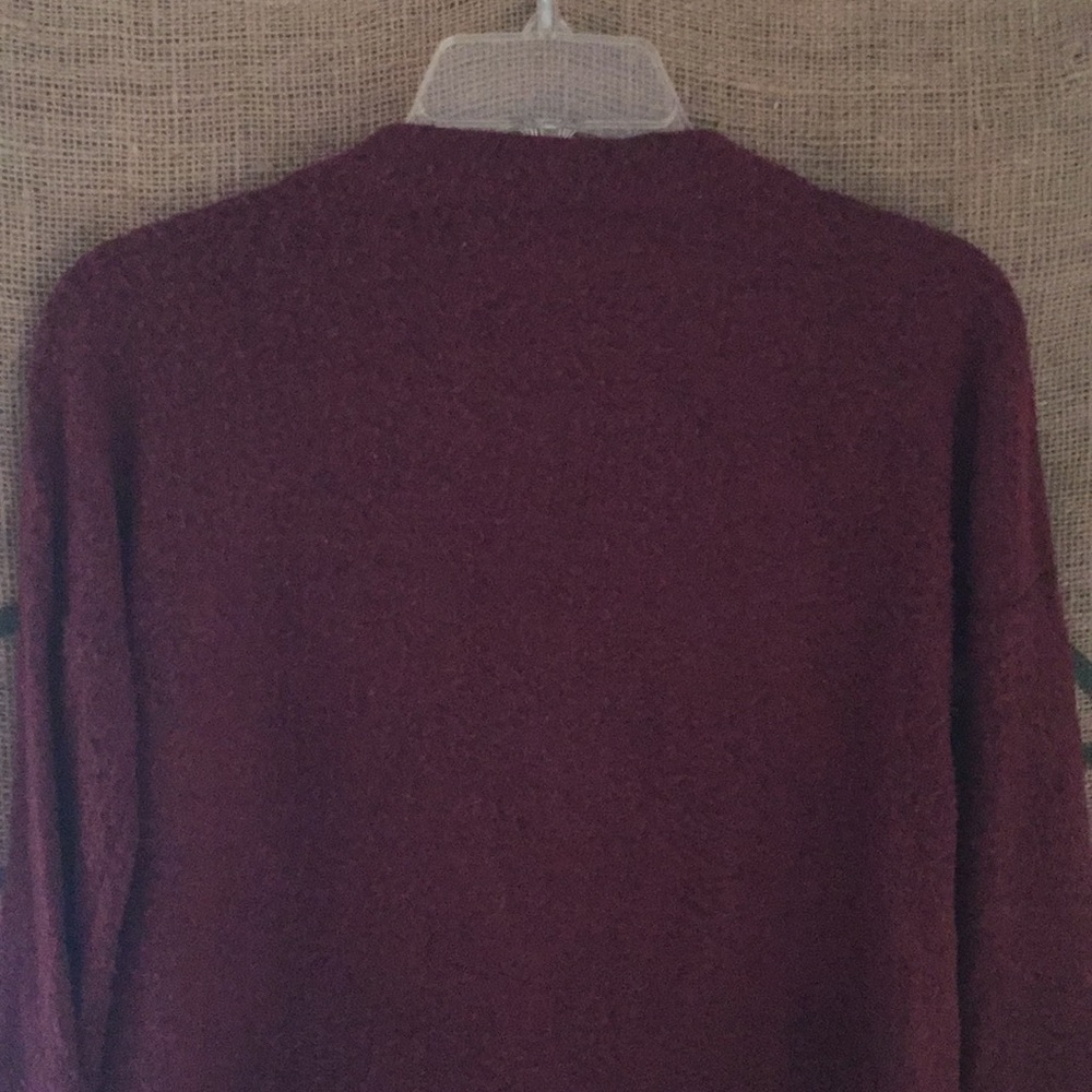 High neck long sleeve shirt
